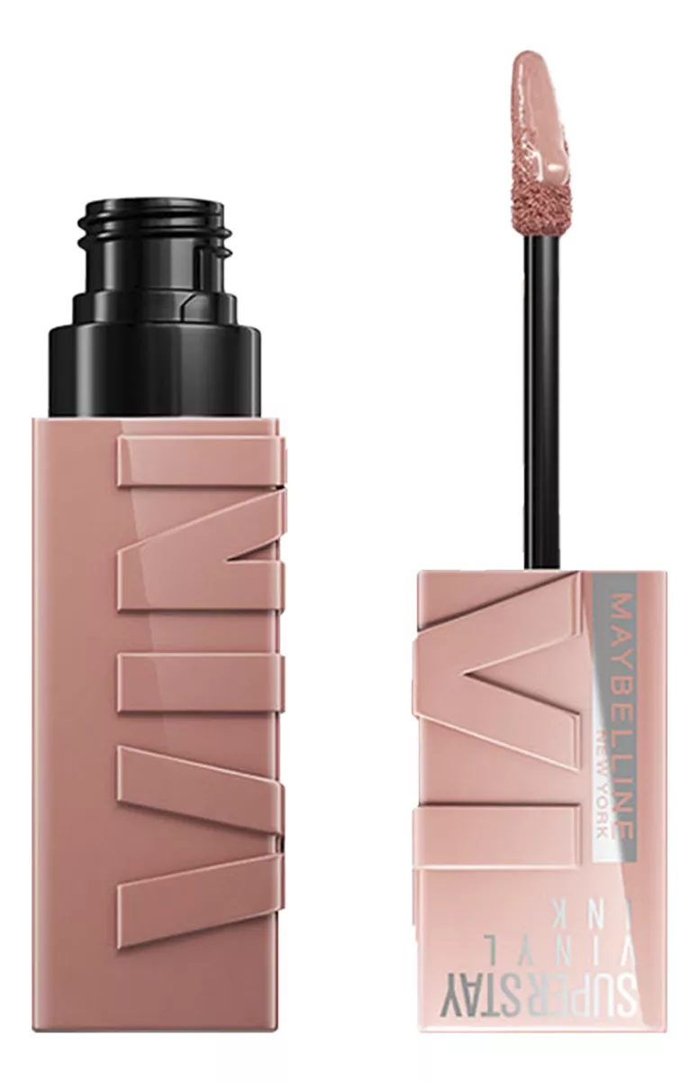 Imagem 1 de 10 de Batom Líquido Maybelline Superstay Vinyl Ink Acabamento Brilhante Cor Captivated