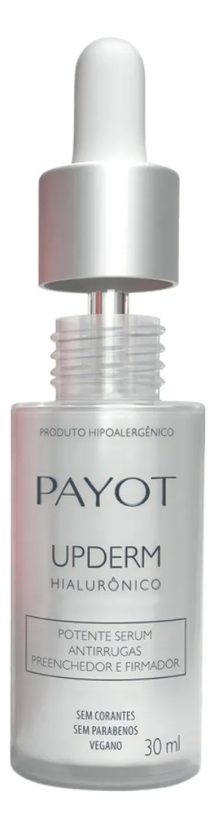 Imagem 6 de 7 de Upderm Hialurônico Payot Potente Sérum Antirrugas 30ml Momento de aplicação Dia/Noite Tipo de pele Todo tipo de pele