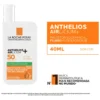 Imagem 2 de 7 de Protetor solar facial antioleosidade anthelios airlicium fps 50 sem cor 40ml La Roche-posay