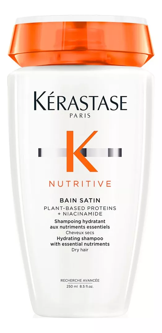 Imagem 1 de 12 de Shampoo Kérastase Nutritive Bain Satin 250 ml