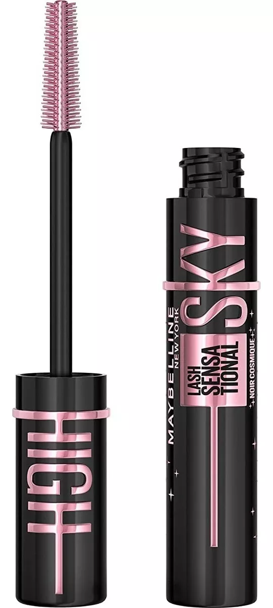 Imagem 1 de 7 de Máscara De Cílios Sky High Cosmic Black 7,2 Ml Maybelline Cor Preto