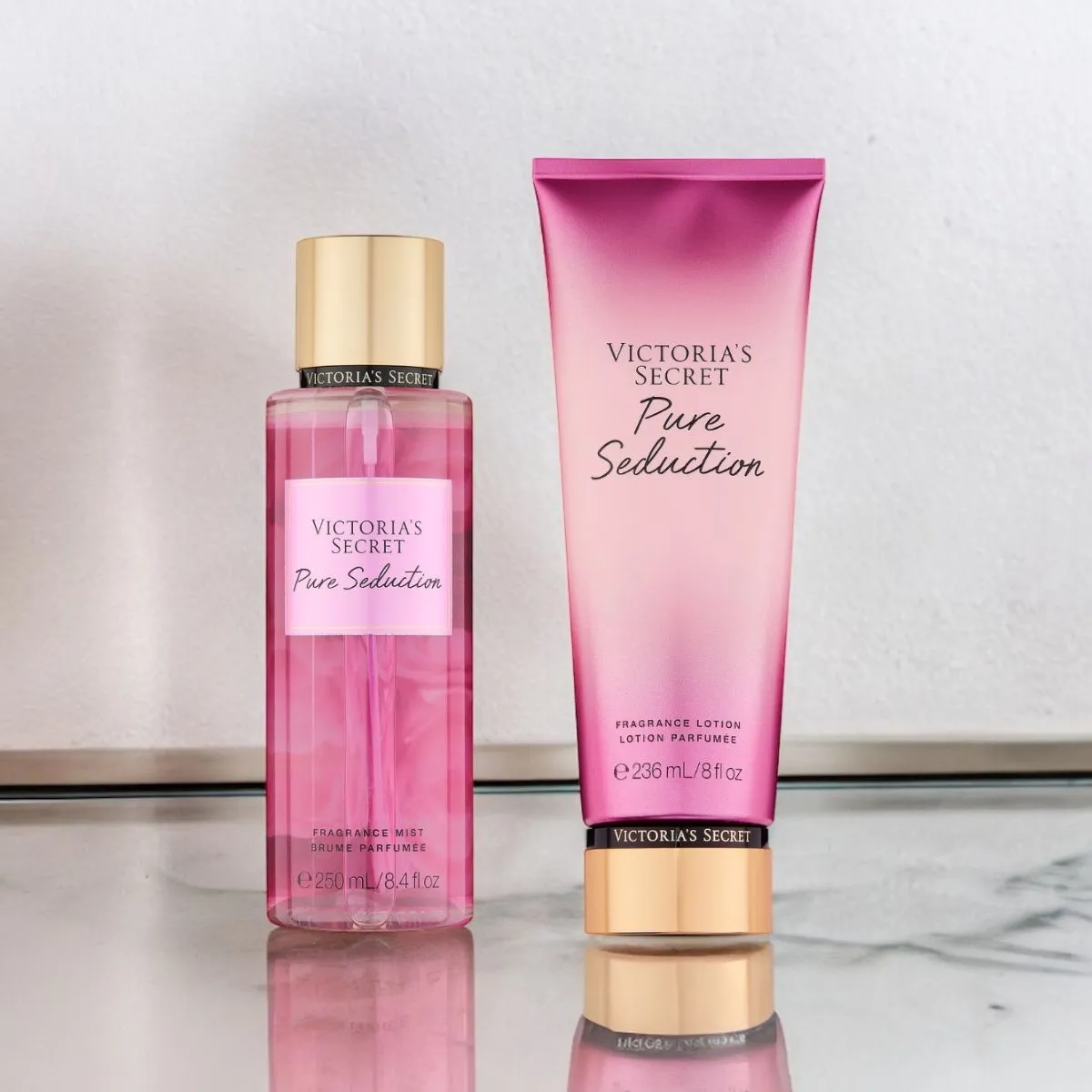 Imagem 2 de 8 de Kit Pure Seduction Body Splash + Creme Victória's Secret
