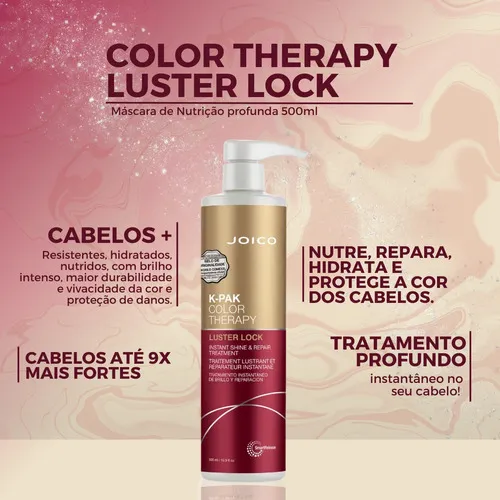 Imagem 2 de 2 de Máscara K-pak Therapy Joico Reconstrução 500ml