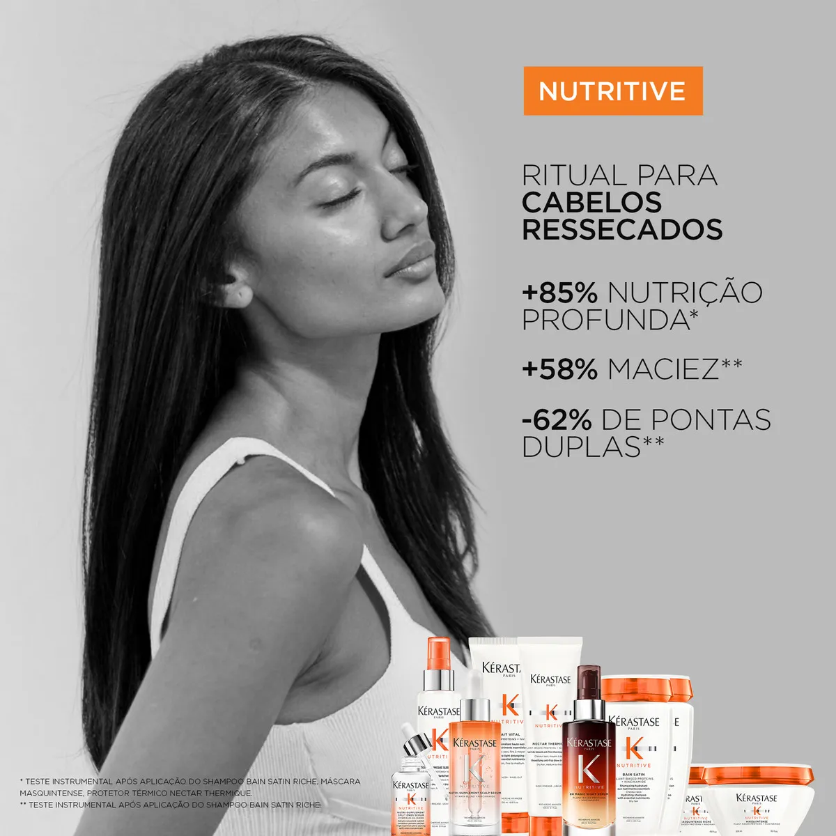 Imagem 3 de 9 de Nutritive Masquintense Máscara Kérastase