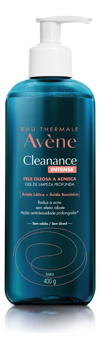 Imagem 1 de 8 de Avène Cleanance Intense - Gel De Limpeza Profunda 400g Tipo de pele Oleosa
