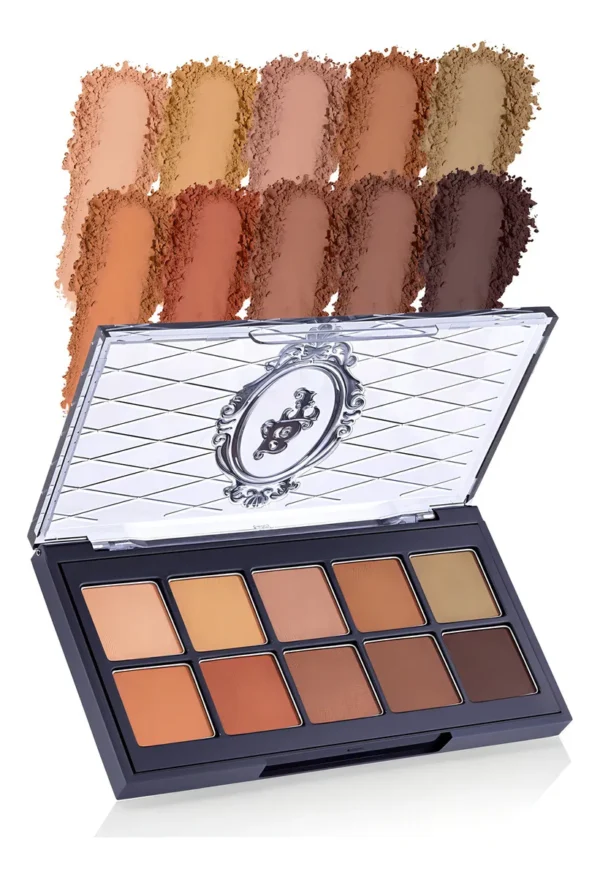 Imagem 1 de 12 de Paleta De Sombras Bruna Tavares Transition 10 Tonalidades