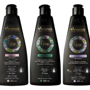 Imagem 1 de 3 de Kit Cachos Naturais Arvensis Sh. E Cond. + Ativador Ondulado