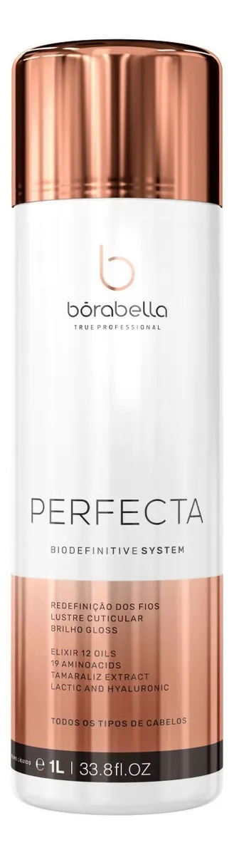 Imagem 1 de 6 de Creme Borabella Perfecta Bio Definitive antifrizz de 1L