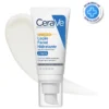 Imagem 1 de 9 de Loção Facial Hidratante Am Fps 50 Para Pele Normal A Seca 52ml Cerave