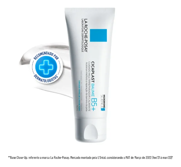 Imagem 1 de 6 de Creme Multirreparador Cicaplast Baume B5+ 40ml La Roche-posay