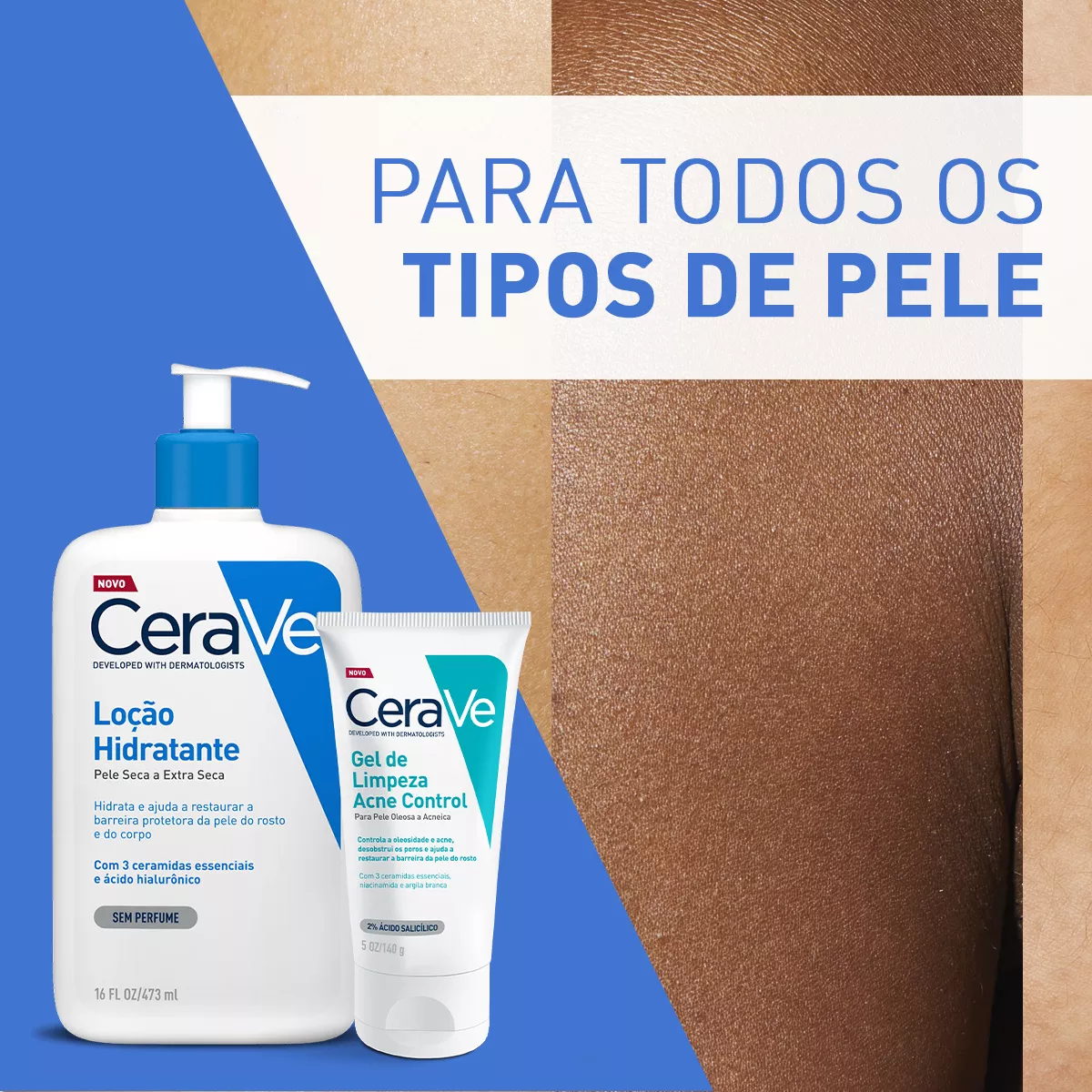 Imagem 6 de 12 de Gel De Limpeza Acne Control 340g Cerave Para Pele oleosa a acneica de Dia e Noite