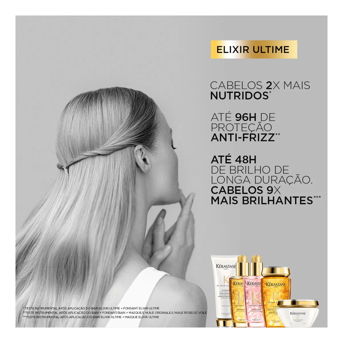 Imagem 5 de 10 de Kérastase Elixir Ultime L'huile Rose - Óleo Capilar 100ml