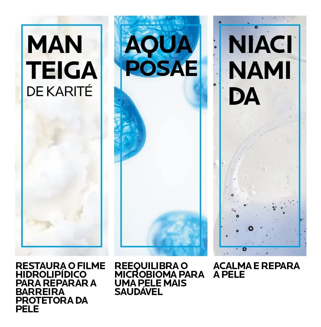 Imagem 5 de 7 de Bálsamo Hidratante Corporal e Facial Intensivo para Peles Secas e Extremamente Ressecadas com Manteiga de Karité e Niacinamida La Roche-Posay Lipikar Baume AP+M 400ml