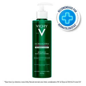 Imagem 1 de 4 de Gel De Limpeza Profunda Anti-acne Normaderm Phytosolution Com Ácido Salicílico 300g Vichy