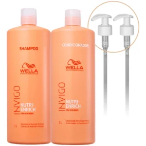 Imagem 1 de 1 de Kit Wella Invigo Nutri Enrich Sh, Cond E Válvulas