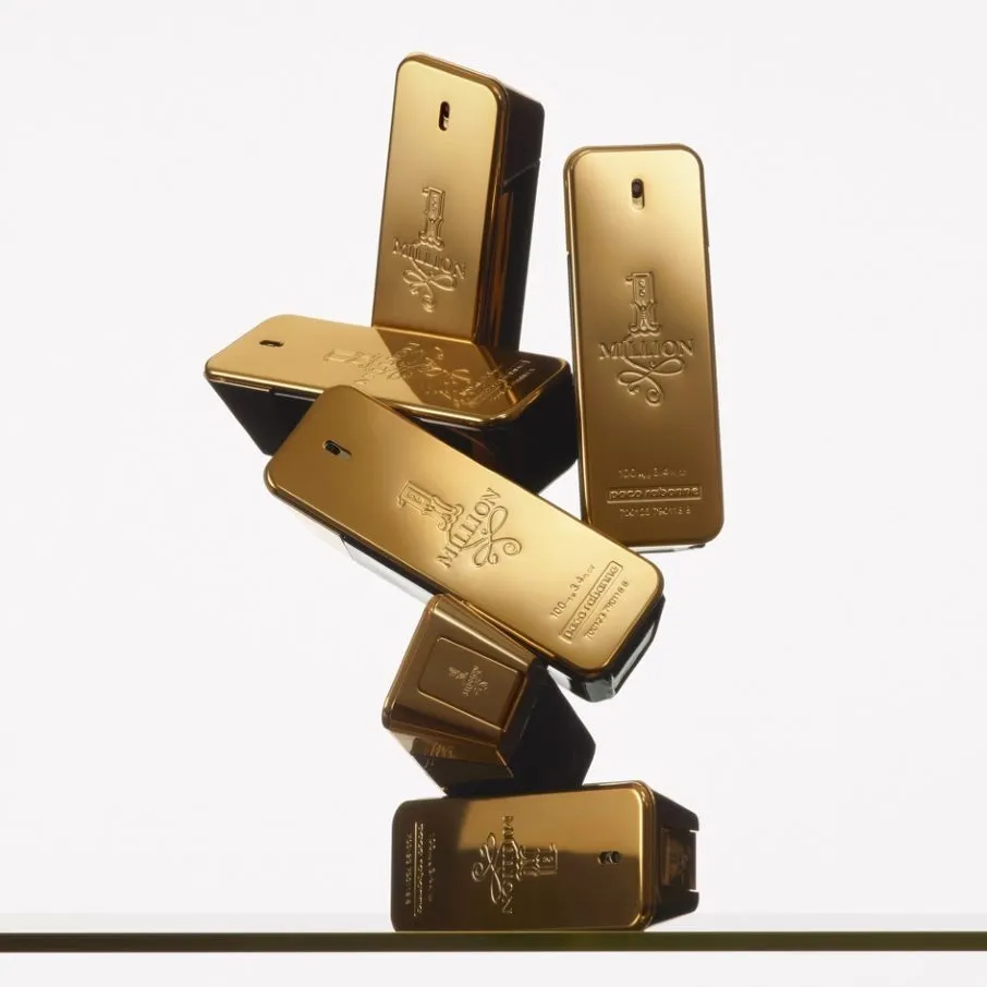 Imagem 5 de 7 de Paco Rabanne One million 1 Million Tradicional EDT 200ml para masculino